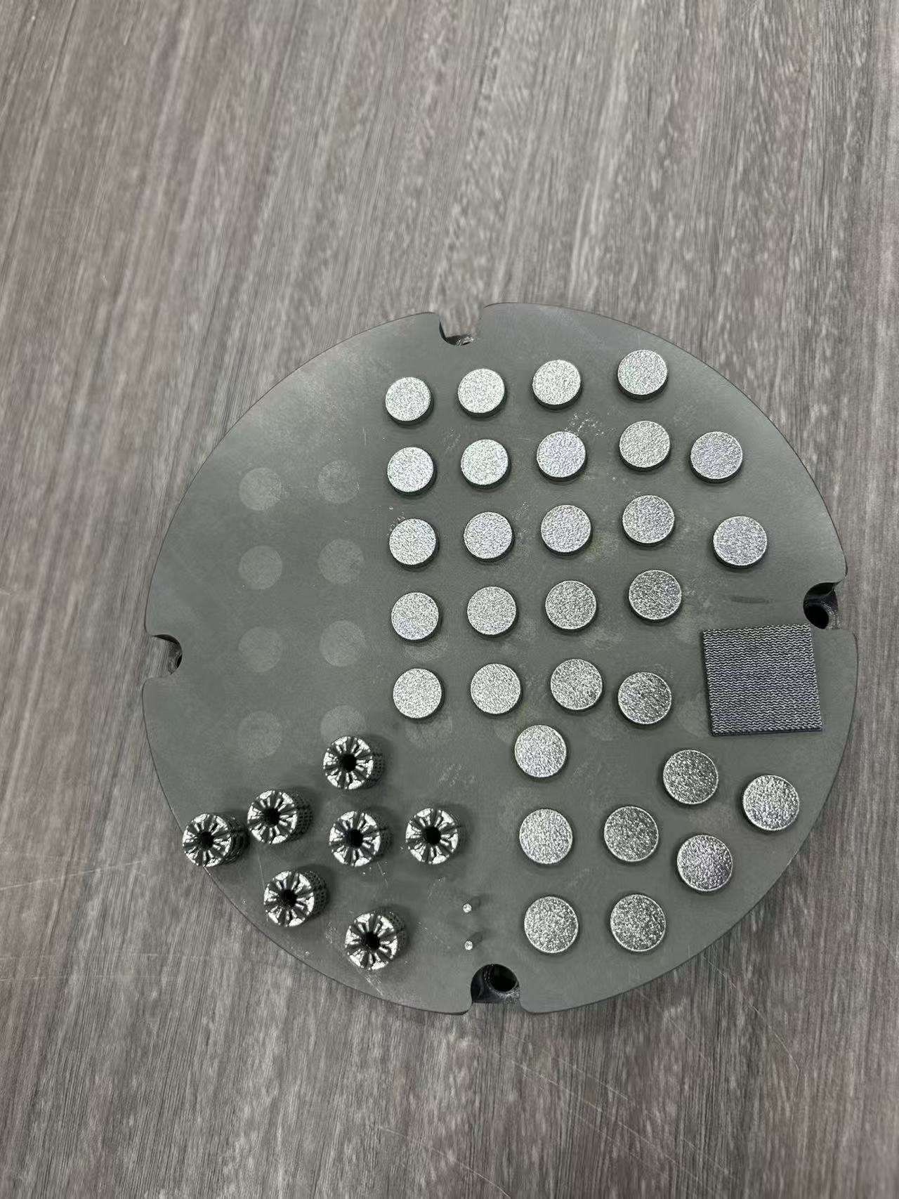 Aerospace-Grade Metal Powder Test Specimens — Shinengine Quality Lab