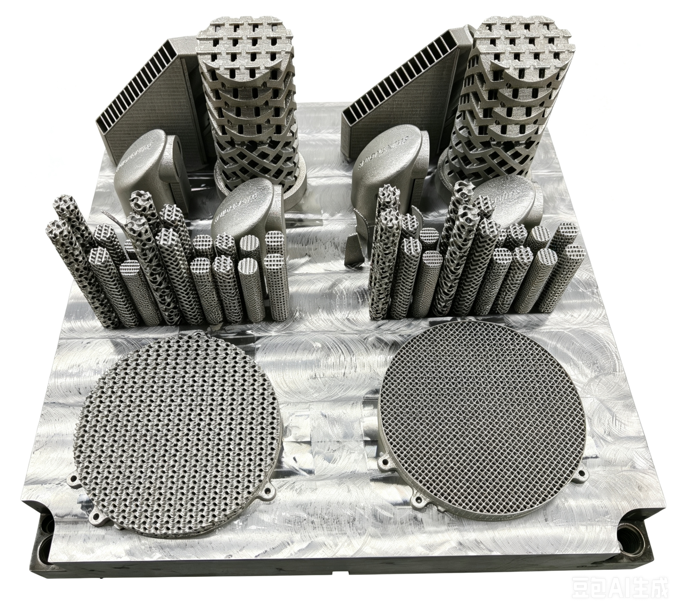 3D Printed Liquid Cooling Plate — Lattice Structure Heat Exchanger