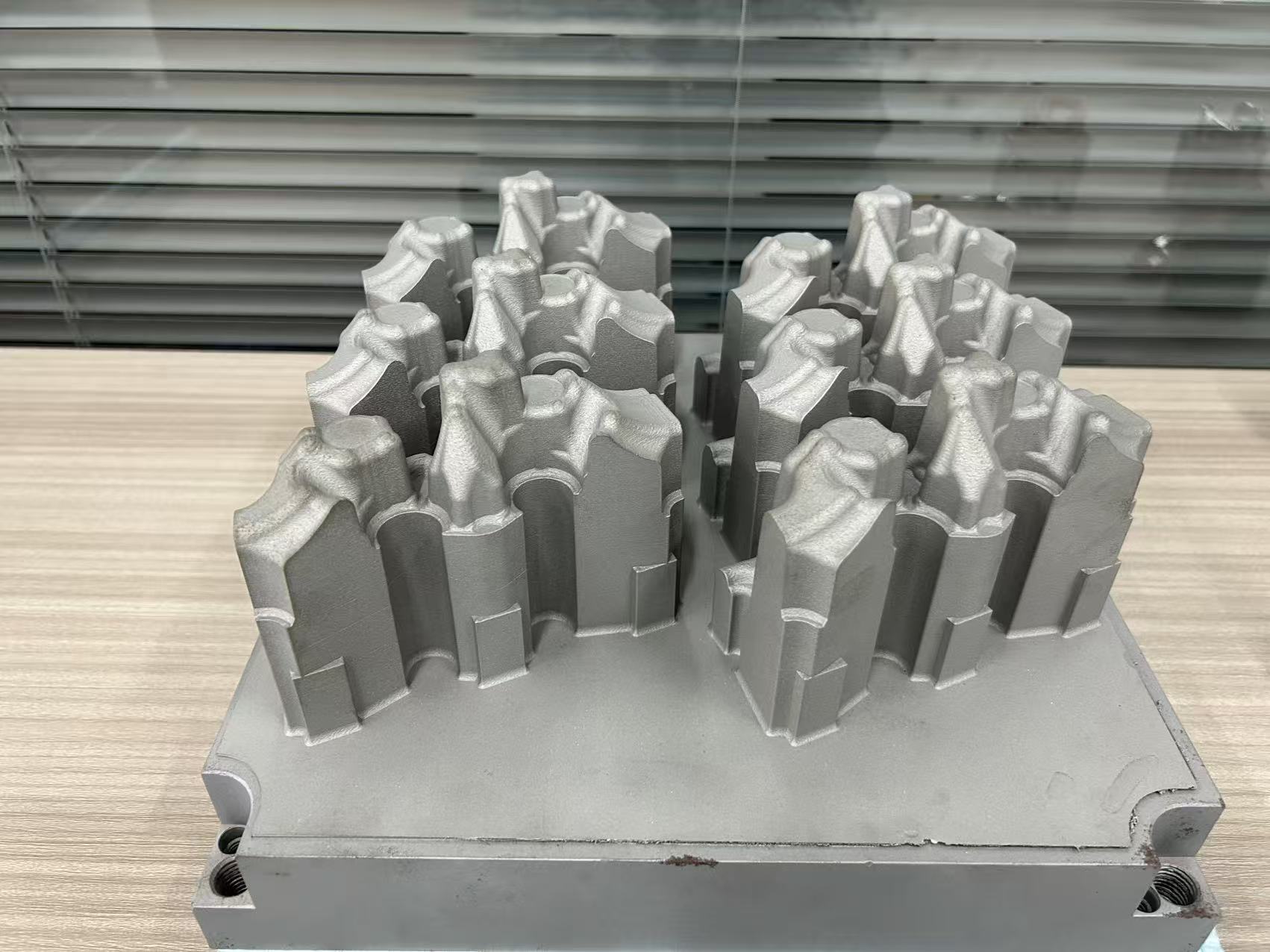 3D Printed Tire Mold Steel Sipes — Shinengine Core Product
